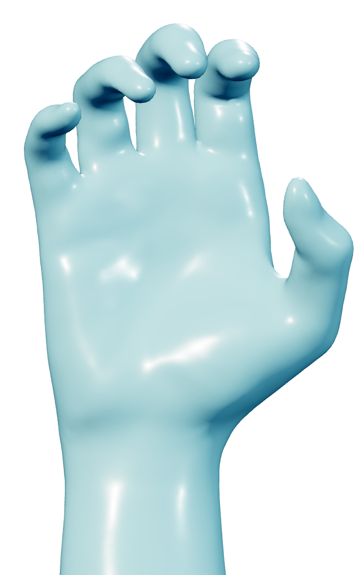 Our s0038 repair, with the missing surface reconstructed and gaps between the fingers retained.